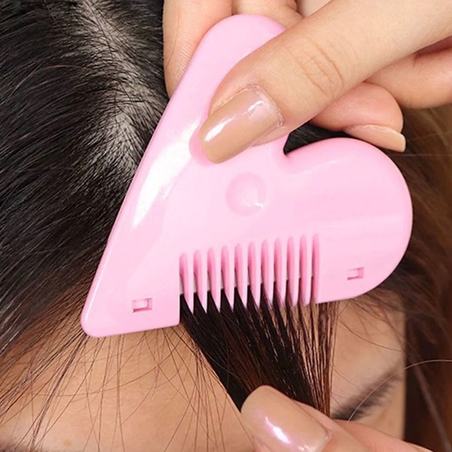 0361 Heart Shape Plastic Hair Cutting Scissors for Baby Girls Lightweight Portable Hair Thinning Double‑Edge Stainless Steel Convenient for Hair Cutting for Hair Thinning (1 Pc ) 0361 Heart Shape Plastic Hair Cutting Scissors for Baby Girls Lightweight Portable Hair Thinning Double‑Edge Stainless Steel Convenient for Hair Cutting for Hair Thinning (1 Pc )